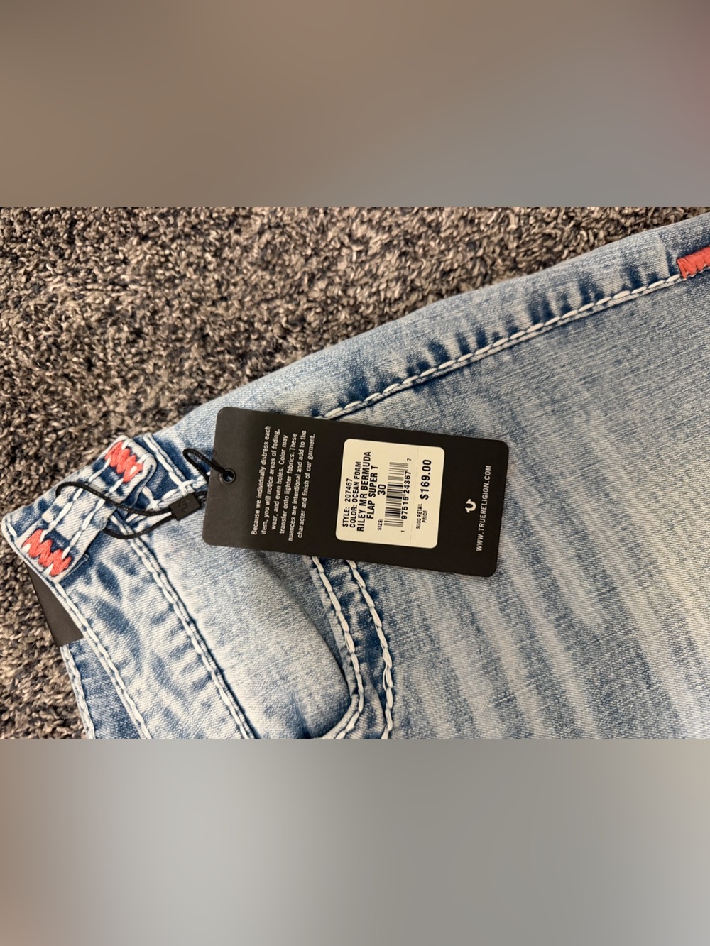 True religion Riley short - Picture 2 of 4